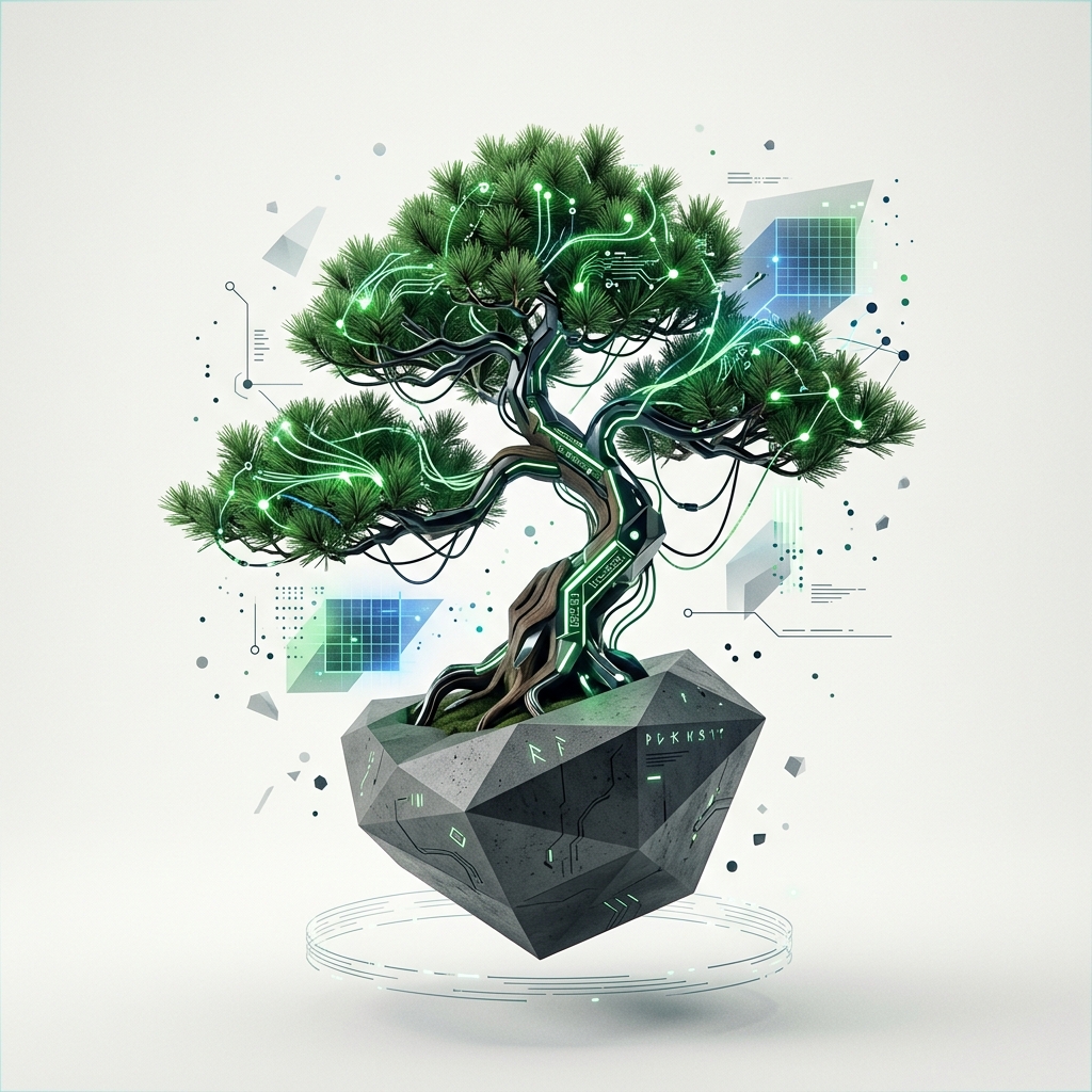 vriksha.ai cybernetic bonsai
